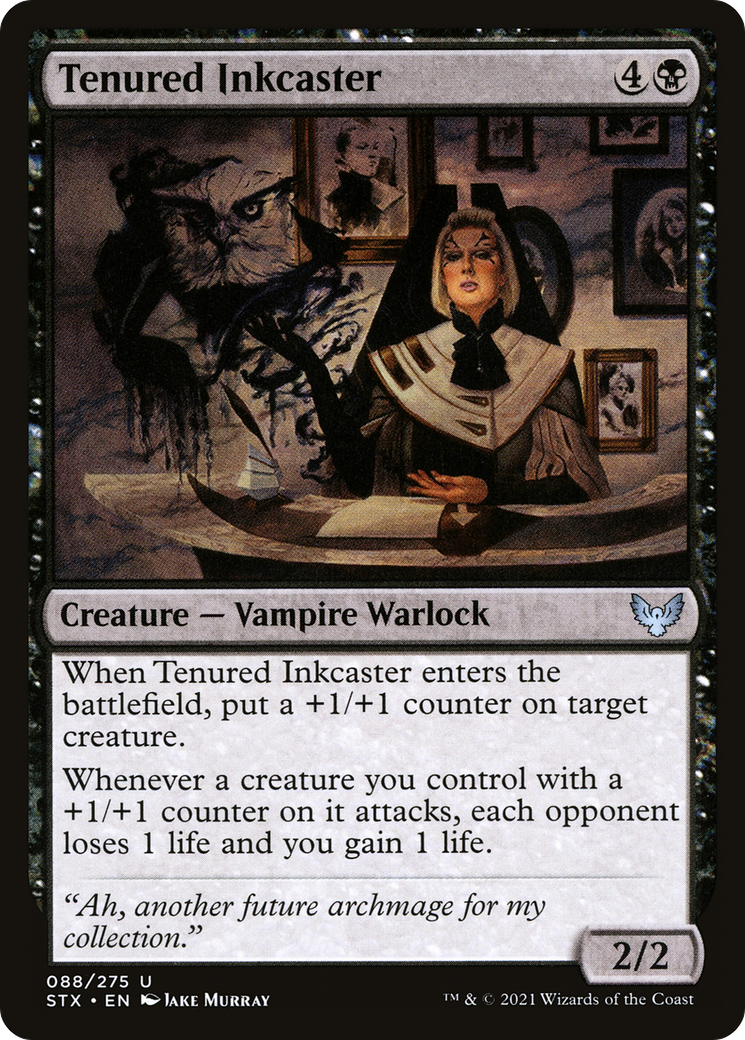 {C} Tenured Inkcaster [Strixhaven: School of Mages][STX 088]