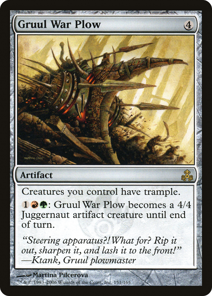 {R} Gruul War Plow [Guildpact][GPT 151]