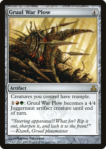 {R} Gruul War Plow [Guildpact][GPT 151]
