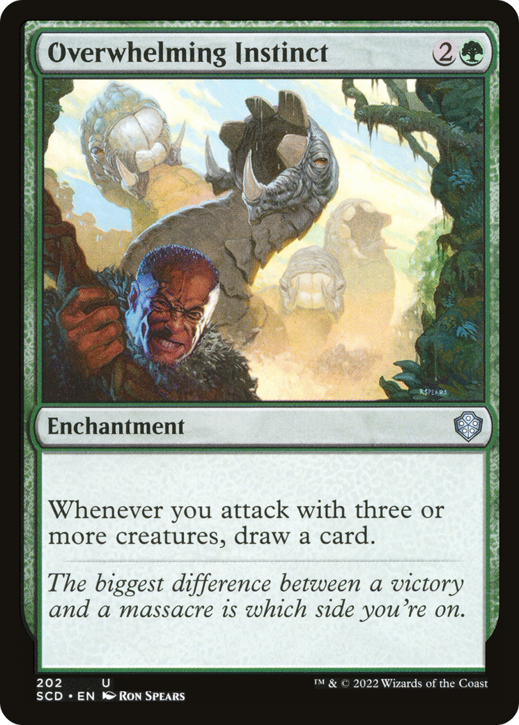 {C} Overwhelming Instinct [Starter Commander Decks][SCD 202]
