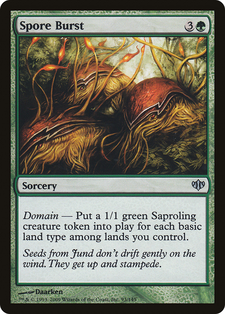 {C} Spore Burst [Conflux][CON 093]