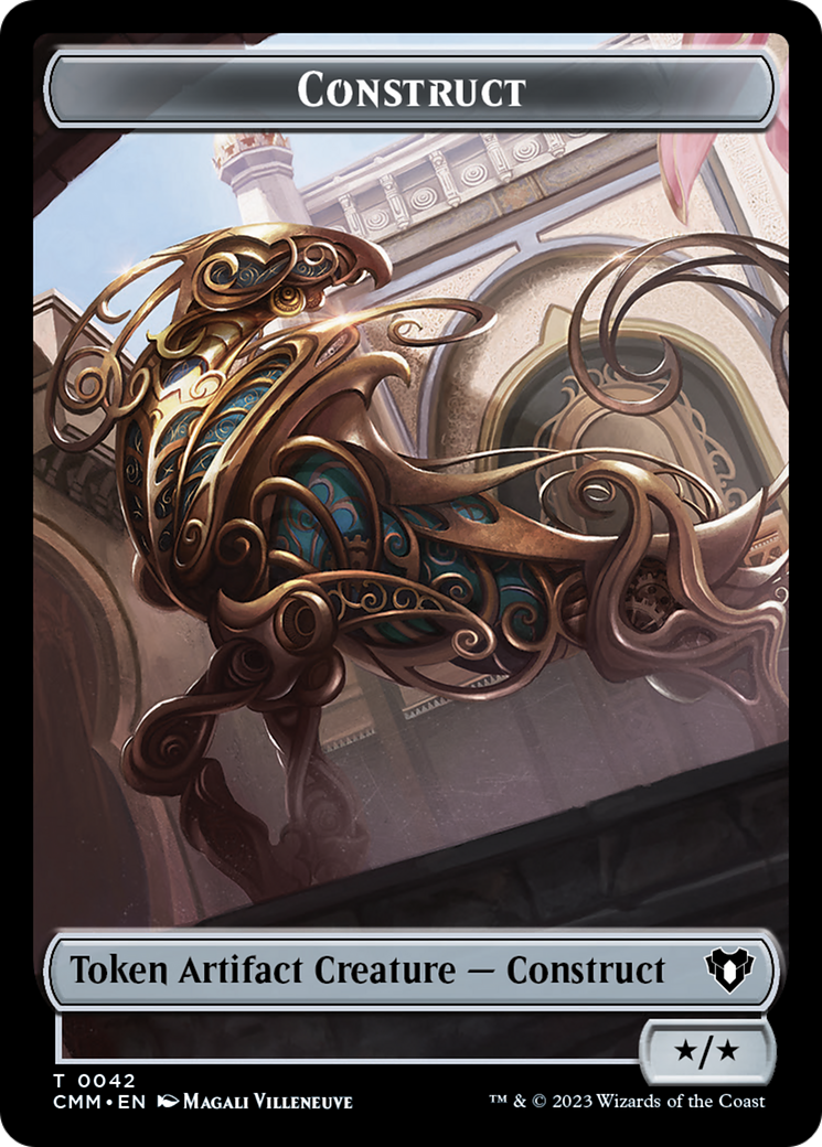 {T} Construct Token (42) [Commander Masters Tokens][TCMM 042]