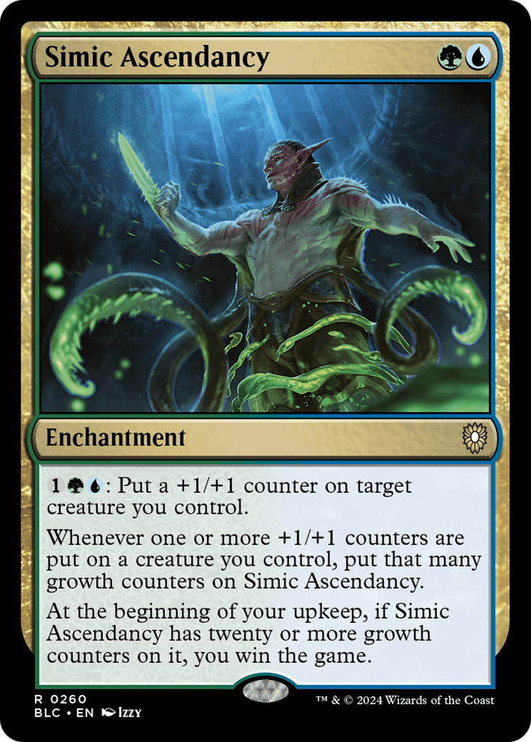 {R} Simic Ascendancy [Bloomburrow Commander][BLC 260]