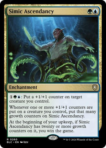 {R} Simic Ascendancy [Bloomburrow Commander][BLC 260]