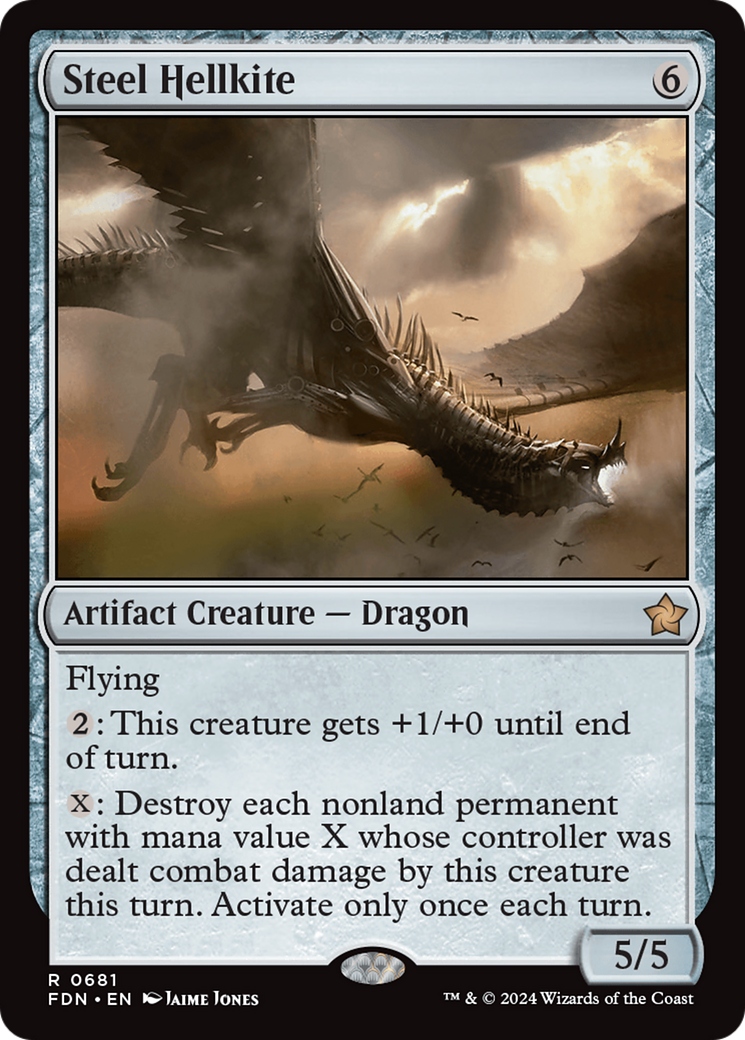 {@R} Steel Hellkite [Foundations][FDN 681]