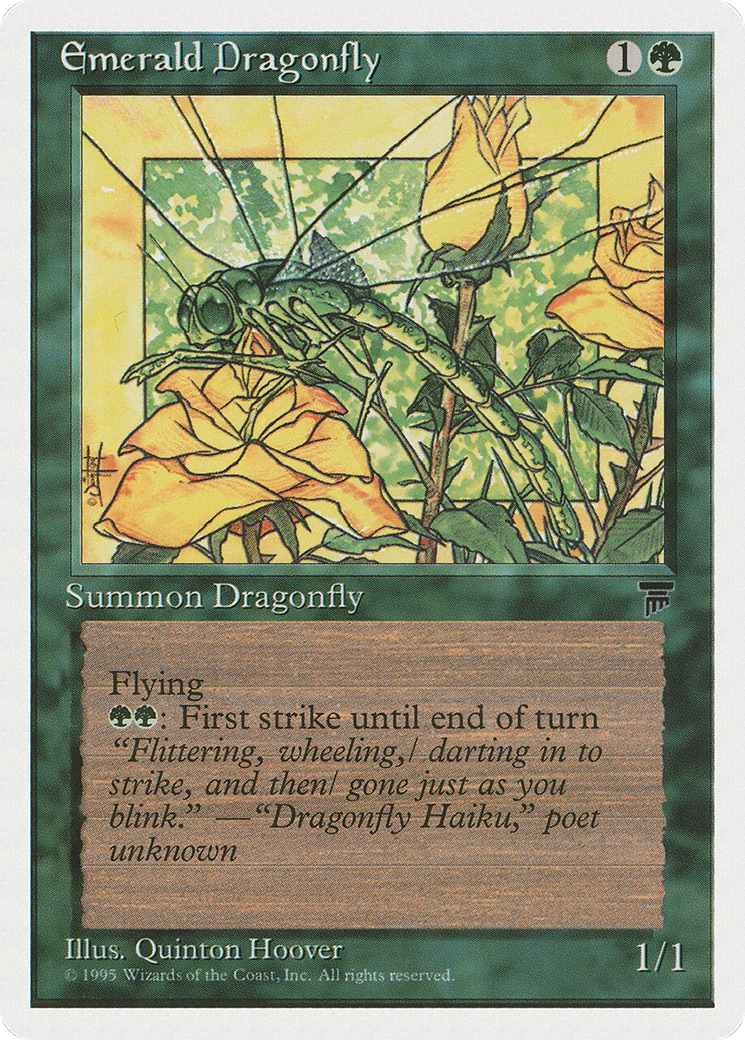 {C} Emerald Dragonfly [Chronicles][CHR 063]