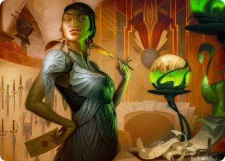 {A} Mari, the Killing Quill Art Card [Streets of New Capenna Art Series][ASNC 057]