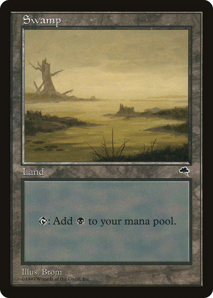 {B}[TMP 342] Swamp (342) [Tempest]