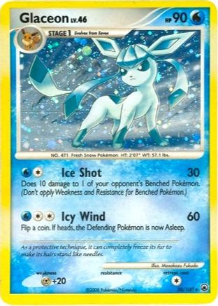 [PKM] Glaceon (20/100) (Theme Deck Exclusive) [Diamond & Pearl: Majestic Dawn]