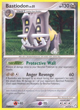 [PKM-R] Bastiodon (21/123) [Diamond & Pearl: Mysterious Treasures]