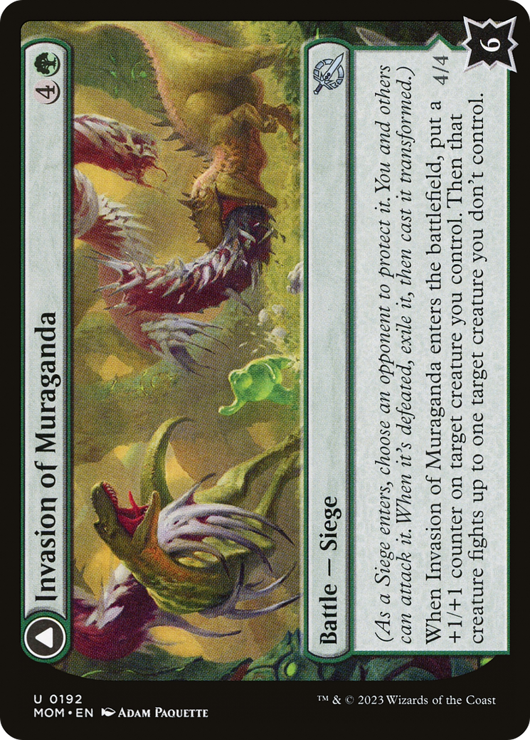 {C} Invasion of Muraganda // Primordial Plasm [March of the Machine][MOM 192]