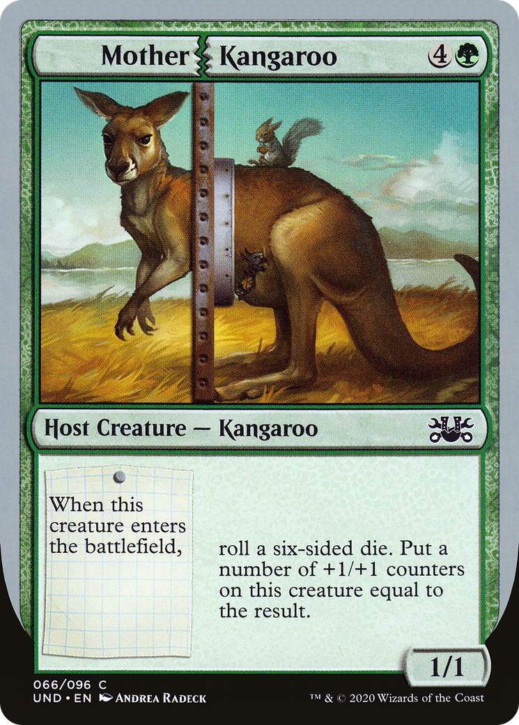 {C} Mother Kangaroo [Unsanctioned][UND 066]