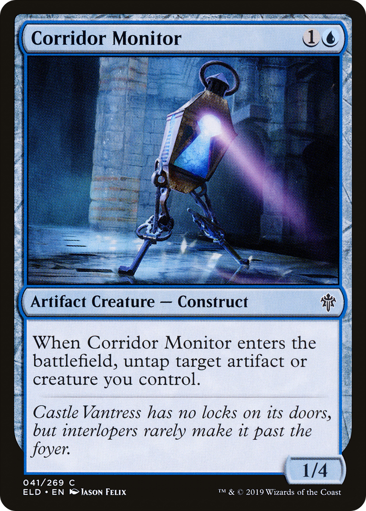 {C} Corridor Monitor [Throne of Eldraine][ELD 041]