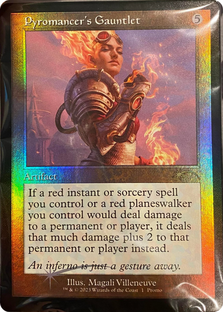 {R} Pyromancer's Gauntlet (Retro) [Media Promos][PA PRM 001]