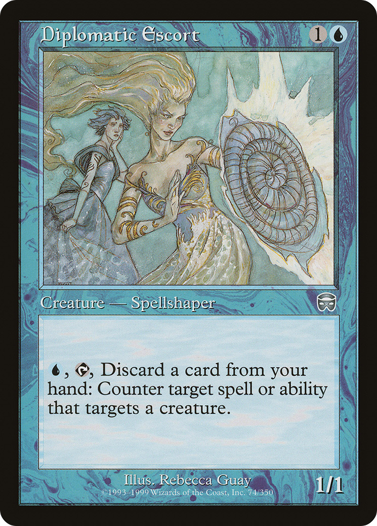 {C} Diplomatic Escort [Mercadian Masques][MMQ 074]
