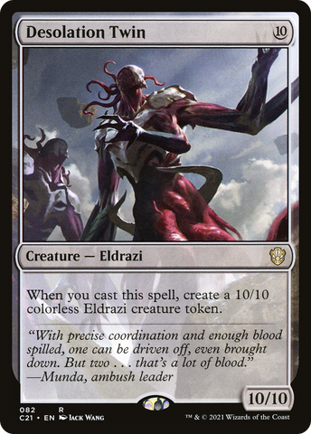 {R} Desolation Twin [Commander 2021][C21 082]
