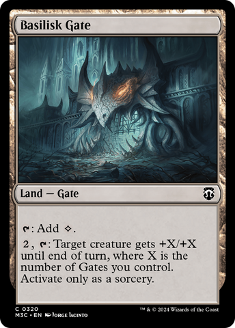 {C} Basilisk Gate [Modern Horizons 3 Commander][M3C 320]