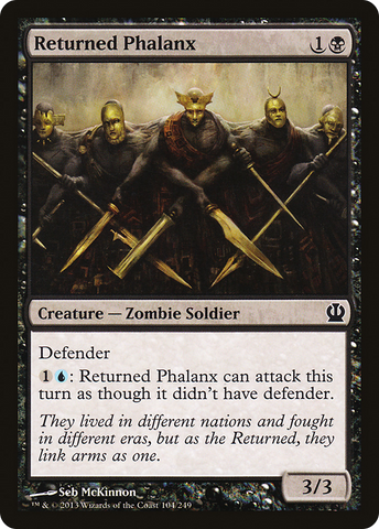 {C} Returned Phalanx [Theros][THS 104]