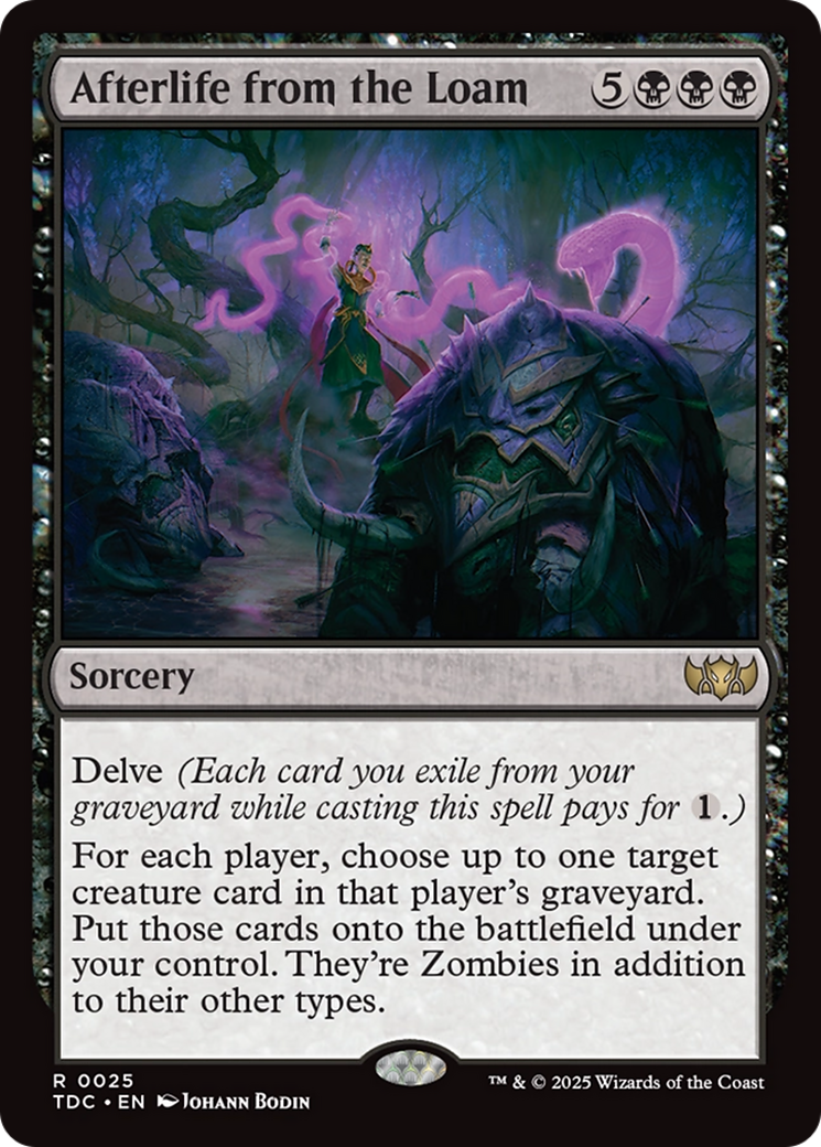 {R} Afterlife from the Loam [Tarkir: Dragonstorm Commander][TDC 025]
