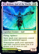 {R} Reidane, God of the Worthy // Valkmira, Protector's Shield [Kaldheim Prerelease Promos][PR KHM 021]