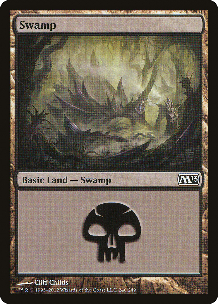 {B}[M13 240] Swamp (240) [Magic 2013]