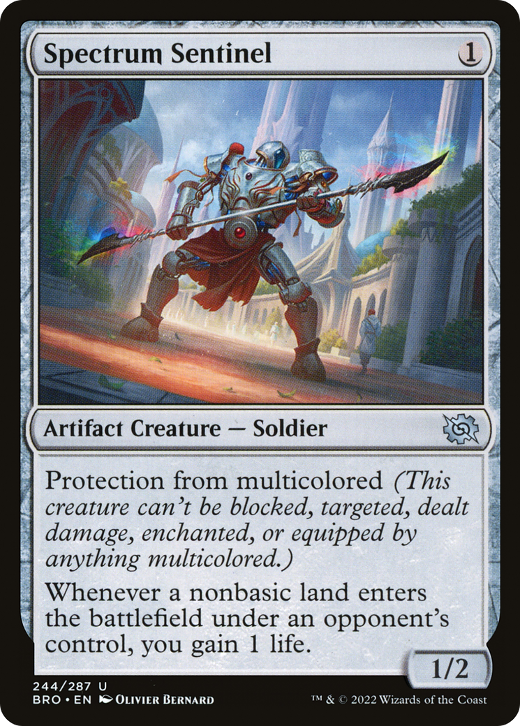 {C} Spectrum Sentinel [The Brothers' War][BRO 244]