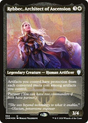 {C} Rebbec, Architect of Ascension (Etched) [Commander Legends][CMR 554]