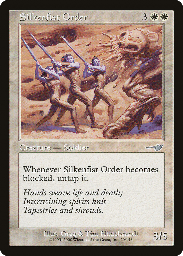 {C} Silkenfist Order [Nemesis][NEM 020] - Misty Mountain Games