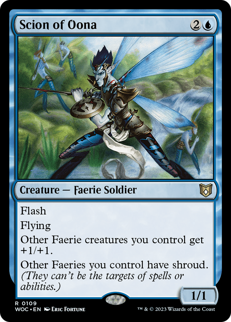 {R} Scion of Oona [Wilds of Eldraine Commander][WOC 109]