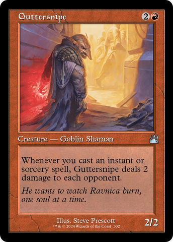 {C} Guttersnipe (Retro Frame) [Ravnica Remastered][RVR 332]