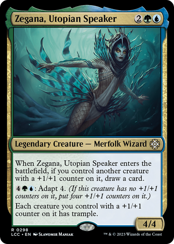 {R} Zegana, Utopian Speaker [The Lost Caverns of Ixalan Commander][LCC 298]