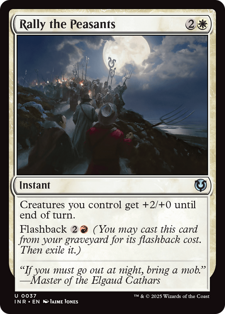 {C} Rally the Peasants [Innistrad Remastered][INR 037]