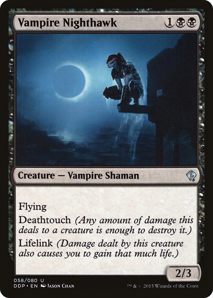 {C} Vampire Nighthawk [Duel Decks: Zendikar vs. Eldrazi][DDP 058]