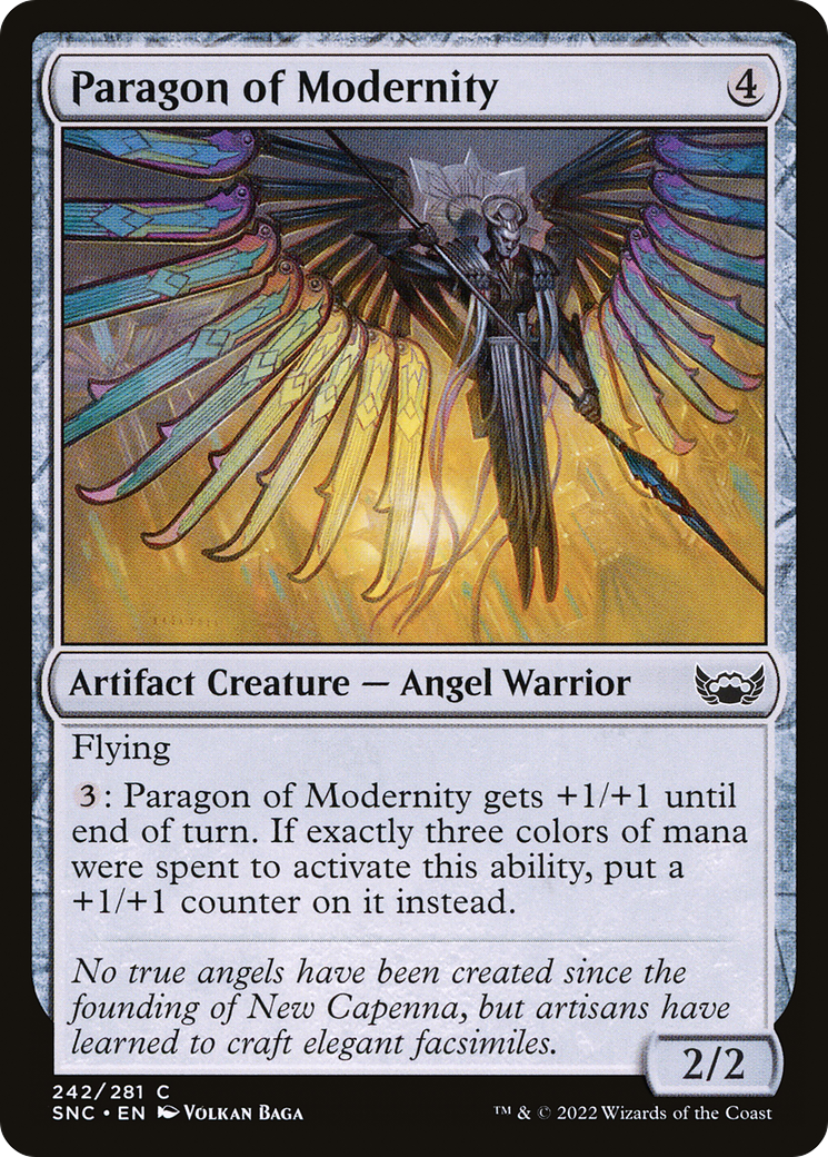 {C} Paragon of Modernity [Streets of New Capenna][SNC 242]