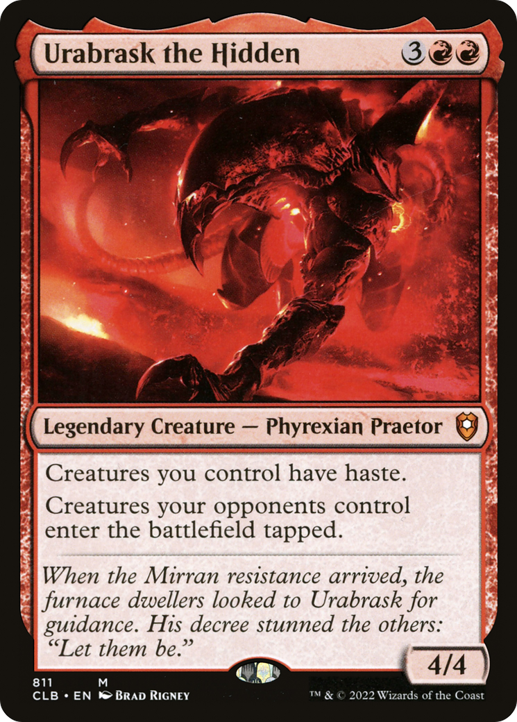 {R} Urabrask the Hidden [Commander Legends: Battle for Baldur's Gate][CLB 811]