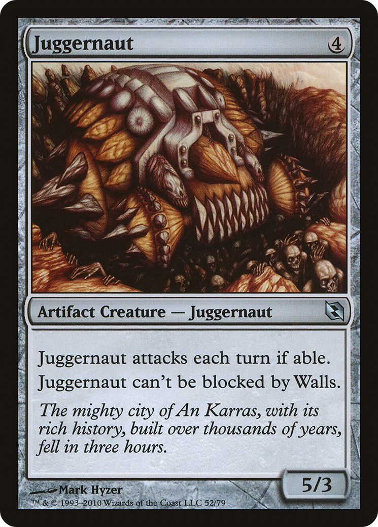 {C} Juggernaut [Duel Decks: Elspeth vs. Tezzeret][DDF 052]