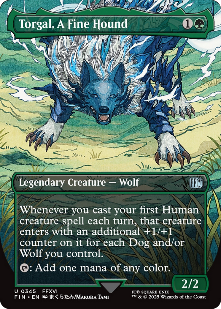 {@C} Torgal, A Fine Hound (Borderless) [FINAL FANTASY][FIN 345]