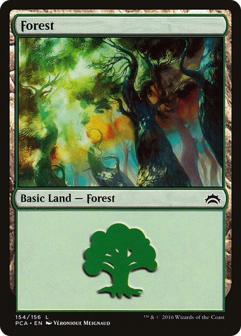 {B}[PCA 154] Forest (154) [Planechase Anthology]