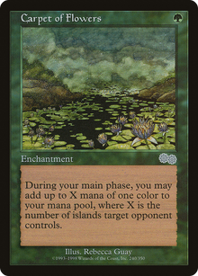 {C} Carpet of Flowers [Urza's Saga][USG 240]