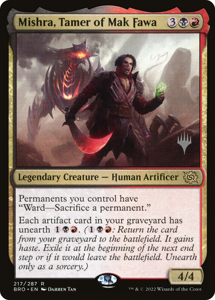 {R} Mishra, Tamer of Mak Fawa [The Brothers' War: Promo Pack][PP BRO 217]