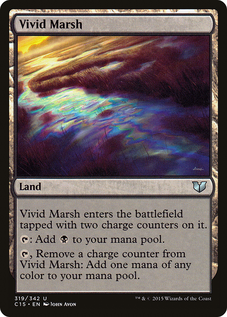{C} Vivid Marsh [Commander 2015][C15 319]