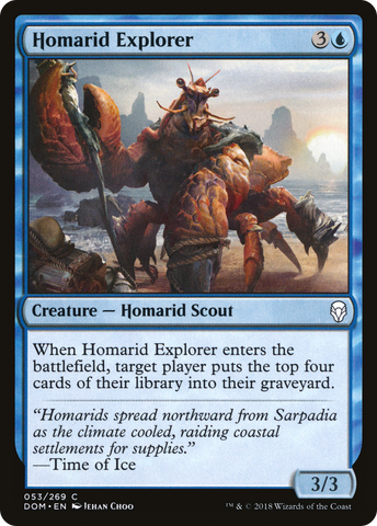 {C} Homarid Explorer [Dominaria][DOM 053]