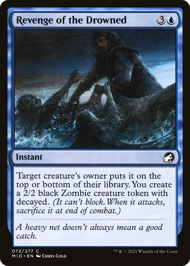 {C} Revenge of the Drowned [Innistrad: Midnight Hunt][MID 072]