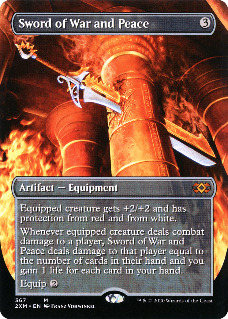 {R} Sword of War and Peace (Toppers) [Double Masters][2XM 367]