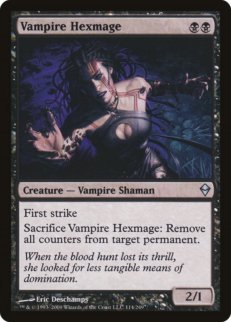 {C} Vampire Hexmage [Zendikar][ZEN 114]