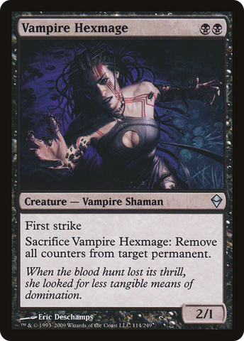 {C} Vampire Hexmage [Zendikar][ZEN 114]