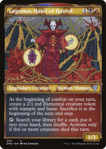 {C} Lagomos, Hand of Hatred (Showcase) [Dominaria United][DMU 304]