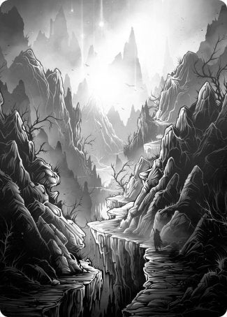 {A} Mountain Art Card [Innistrad: Midnight Hunt Art Series][AMID 079]