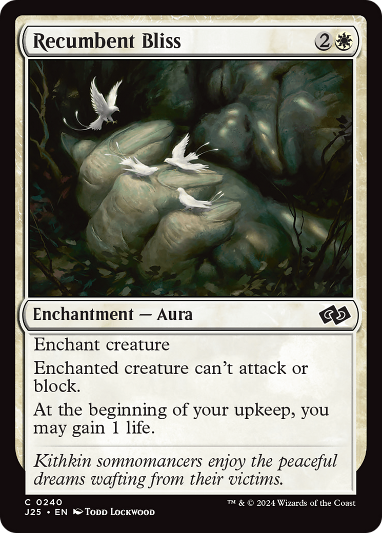 {C} Recumbent Bliss [Foundations Jumpstart][J25 240]