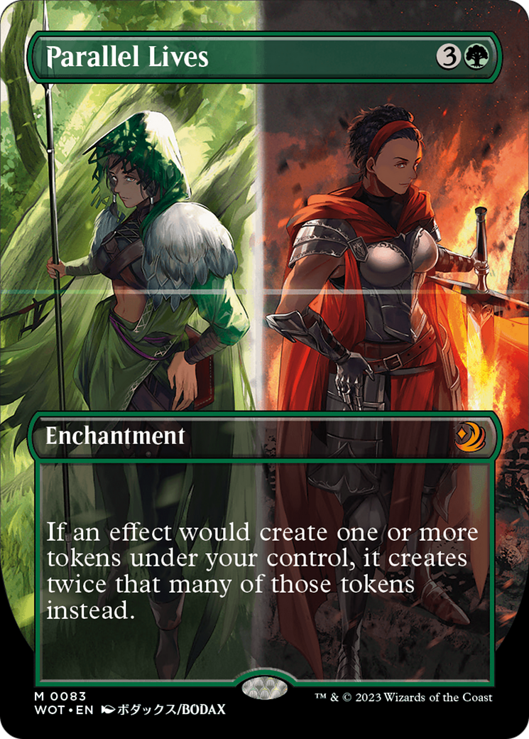 {R} Parallel Lives (Anime Borderless) [Wilds of Eldraine: Enchanting Tales][WOT 083]